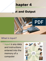 Chapter 4 - Input and Output