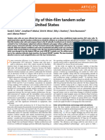 Economic Viability of Thin-Film Tandem Solar Modules in The United States by Unknow