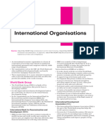 International Organisations