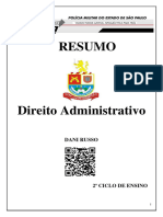 RESUMO - Direito Administrativo