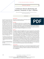 2008 - Continuous Glucose Monitoring and Intensive Treatment of Type 1 Diabetes