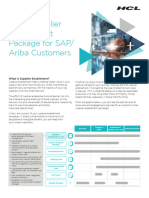 Ariba Brochure Supplier Enablement