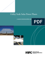 Utility Scale Solar Power Plants: A Guide For Developers and Investors