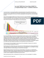 Validation Statement For The ISM400 VF4