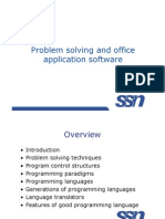 Problem Solving and Office Application Software