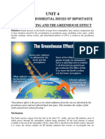 B.Tech - I - Yr - Environment and Ecology - Unit 4 - Detail Notes