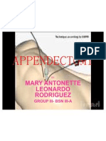 Appendectomy