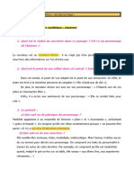 Corrigé Questions Incipit La Parure