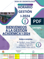 Horarios Gestión I-2024