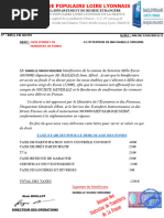 FICHE DE TAXES SUR VIREMENT de ISABELLE