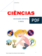 Apostila de Ciências - Educação Infantil 1 - 3 Anos