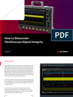 How To Determine Oscilloscope Signal Integrity