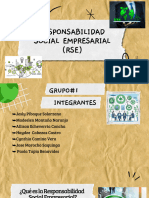 Grupo #1 Responsabilidad Social Empresarial