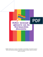 Ed Sexual y Género en La Form. Doc - Trabajo Final