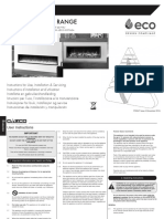 EReflex Inset LED Fire User & Installation Instructions en-FR-NL-IT-NO-ES