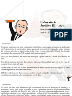 Aula 6 - 17 e 22 de Abril 2024 - Contestação o e InquÃ©rito para Apuraã Ã o de Falta Grave