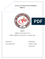 2019BALLB131 - Semester 3 - Constitutional Law II