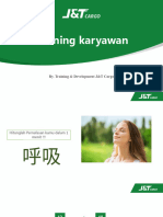 Training Karyawan Back Office J&T Cargo