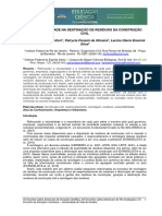 Sustentabilidade Na Destinação de Resíduos Da Construção