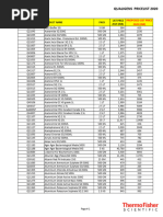 Qualigen 2020 Pricelist