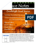 Candlelight Carol Service: Grace Notes