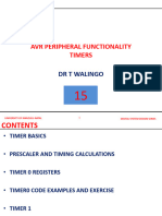 CH 5 AVR Peripherals - Timers 