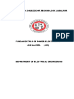 Power Electronics Lab Manual