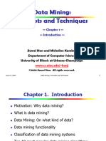 Data Mining: Concepts and Techniques: - Chapter 1 - Introduction