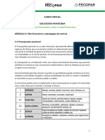 MODULO 2 FP Presupuesto y Deudas Plataforma