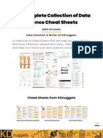 KDnuggets The Complete Collection of Data Science Cheatsheets v3