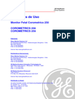 Downma-MIC Monitor Fetal Corometrics 250 Manual Do Usurio