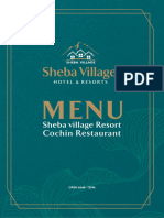 Sheba Menu 4