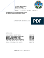 Anteproyecto de Investigacion