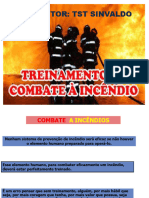 Treinamento de Combate de Incêndio - TST SINVALDO