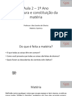 Aula 2 - Química 1º Ano