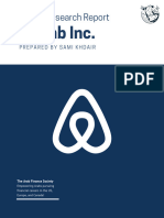 Airbnb Equity Research Report AFS by Sami K