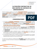 8612 - Contrato de Cesión de Arrendatario(s) - ID 13163