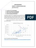 Sediment Rating Curve Group-6