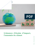 Labsence Detudes Dimpact Lennemie Du Climat