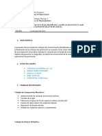 Informe de Trabajos Identificados y Pedido de Material de La Sonda BOART LONGYEAR LF 90 DT (LD 01) .