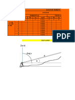 Planilla Excel Taquimetria