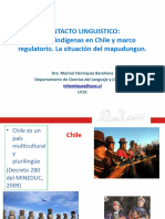 Derechos Linguisticos y PPOO en Chile (Mapudungun)