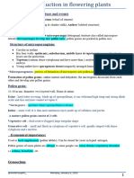 Sexual Reproduction Flowering Plants