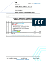 Cotizacion - Mantenimiento - Martillo Schmidt - J&J