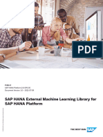 SAP HANA External Machine Learning Library Guide en