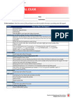 Worksheet 1 BLS EXAM Checklist 60 COPIES