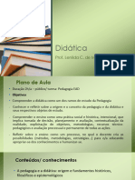 Didática, Prática de Ensino e Pedagogia - Slides