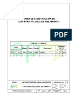 NC AS IL01 05 Caja para Valvula de Aislamiento