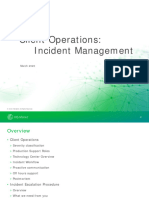 Markit Digital - Client Operations Incident Management