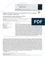 Regulatory and Legal Frameworks Recommendations For Short Sea Shipping Maritime Autonomous Surface Ships